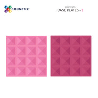 base plates pink