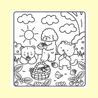 Sunny Vibes Sweet Life | Cozy Colouring