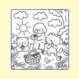 Sunny Vibes Sweet Life | Cozy Colouring