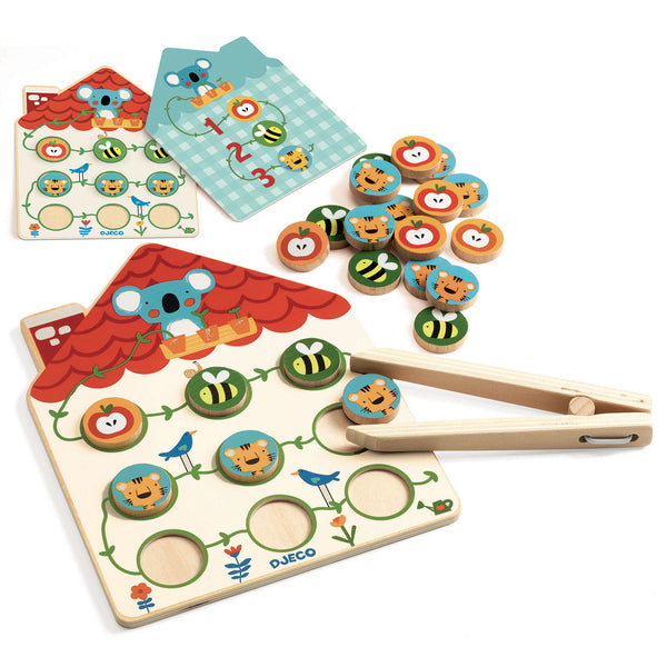 Pinstou Tel en Behedigheidsspel  | Djeco