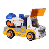 Demonteerbare Takelwagen met Politiemotor