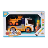 Demonteerbare Takelwagen met Graafmachine