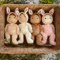 Dinky Dinkums Fluffle Family Basil Bunny | Olli Ella