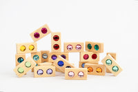 Glitter Blocks Small Set | Bauspiel