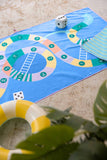Speelhanddoek Slangen Ladder 140 x 70 | Quut