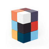 Elasti Cube 3D Wooden Puzzle | Kikkerland