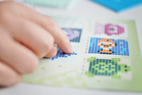 Medaillon Thema Box Zeedieren | Pixel Hobby