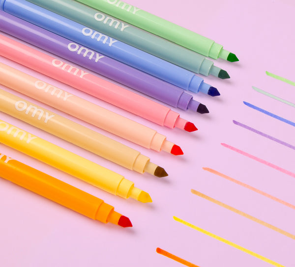 Pastel Stiften 9 stuks Twin Point | OMY