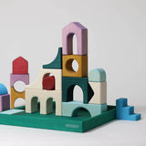 Colored Building Blocks 30 Pieces | Grimms