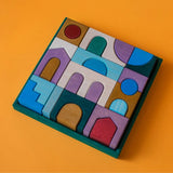 Colored Building Blocks 30 Pieces | Grimms