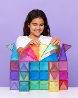 Glitter Castle - 48 delig | Connetix Tiles