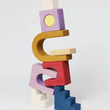Colored Building Blocks 30 Pieces | Grimms