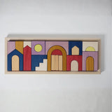 Colored Building Blocks 30 Pieces | Grimms