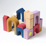 Colored Building Blocks 30 Pieces | Grimms