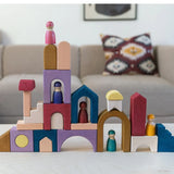 Colored Building Blocks 30 Pieces | Grimms
