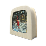 Kapitein Kalk | Helder decembermaan | Silhouet | Toverlux