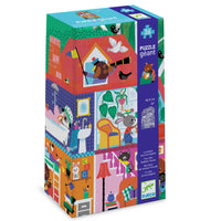 Puzzel Het Kleine Vriendenhuis  36 stukjes | Djeco