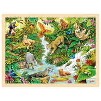 Houten Puzzel in de jungle | Goki