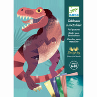 metaalfolie dinosaurussen