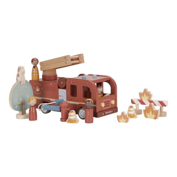 Brandweerwagen set | Little Dutch