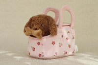 KnuffelHond Jackey in Tas | Little Dutch