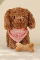 KnuffelHond Jackey in Tas | Little Dutch