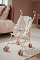 Poppenbuggy Roze Essentials Soft Flowers | Little Dutch