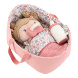 Babypop Rosa in Mandje | Little Dutch