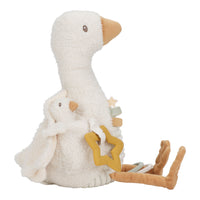 Activiteitenknuffel Gans Little Goose | Little Dutch