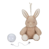 Knuffelkonijn Licht en Geluid Little bunny | Little Dutch