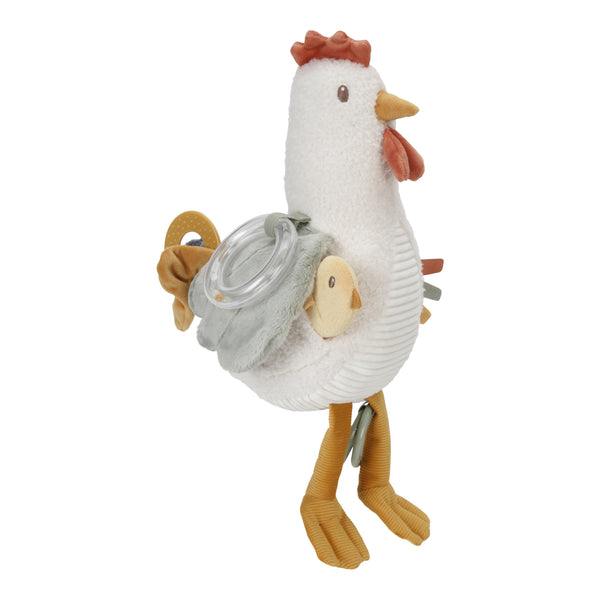 Activiteitenknuffel Kip Little Farm | Little Dutch