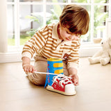 Leren Strikken Veterschoen | Hape