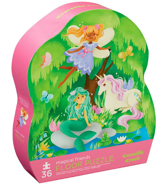 Puzzel Magic Friends 36 Stukjes | Crocodile Creek