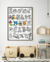 ABC Reuze Poster | OMY