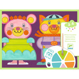 Schilderen met een palet Bolle wangetjes | Djeco