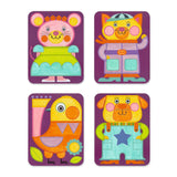 Schilderen met een palet Bolle wangetjes | Djeco