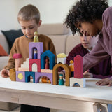 Colored Building Blocks 30 Pieces | Grimms