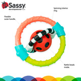 Spin & Chew Flexible Ring Rattle | Sassy