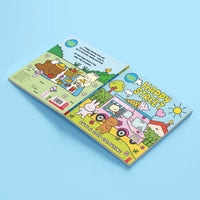 Sunny Vibes Happy street | Cozy Colouring