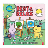 Sunny Vibes Rest and Relax | Cozy Colouring