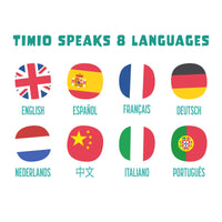 timio in 8 talen