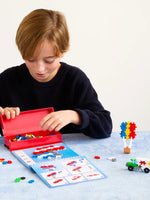 Activity Pad Puzzel Op Nummer Transport | Plus Plus