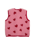 Alwero X Salty Tyb Junior Bodywarmer Bubblegum Heart | Alwero