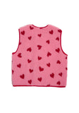 Alwero X Salty Tyb Adult Bodywarmer Bubblegum Heart | Alwero
