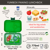 Yumbox Panino 4-vakken | Jurassic Green Dinosaur