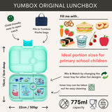 Yumbox Original 6-vakken | Serene Aqua Paris