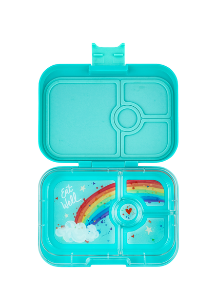 Yumbox Panino 4-vakken | Misty Aqua Rainbow