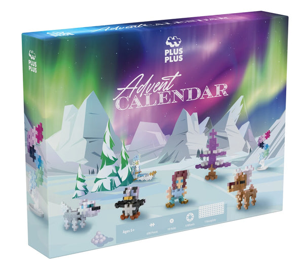 Adventskalender Santa's Noorderlicht Avontuur | Plus Plus