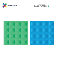 Basisplaat Groen Blauw | Connetix Tiles