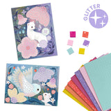 Boslandschap Mozaïek Stickers | Djeco